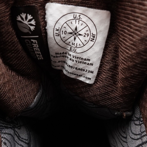 NEW Oboz Bridger 8" Insulated B-Dry Waterproof Hiking Shoes Men's 82001 - Picture 11 of 16